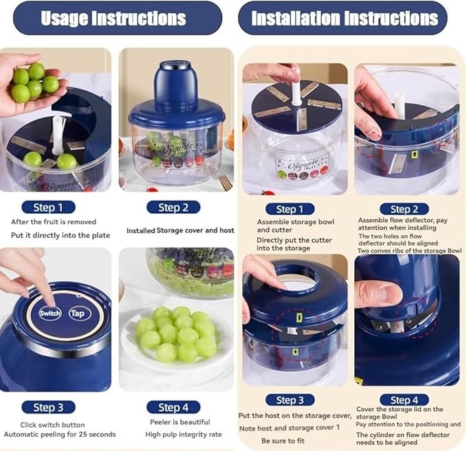 Electric Fruit Peeling Machine | آلة تقشير الفاكهة الكهربائية