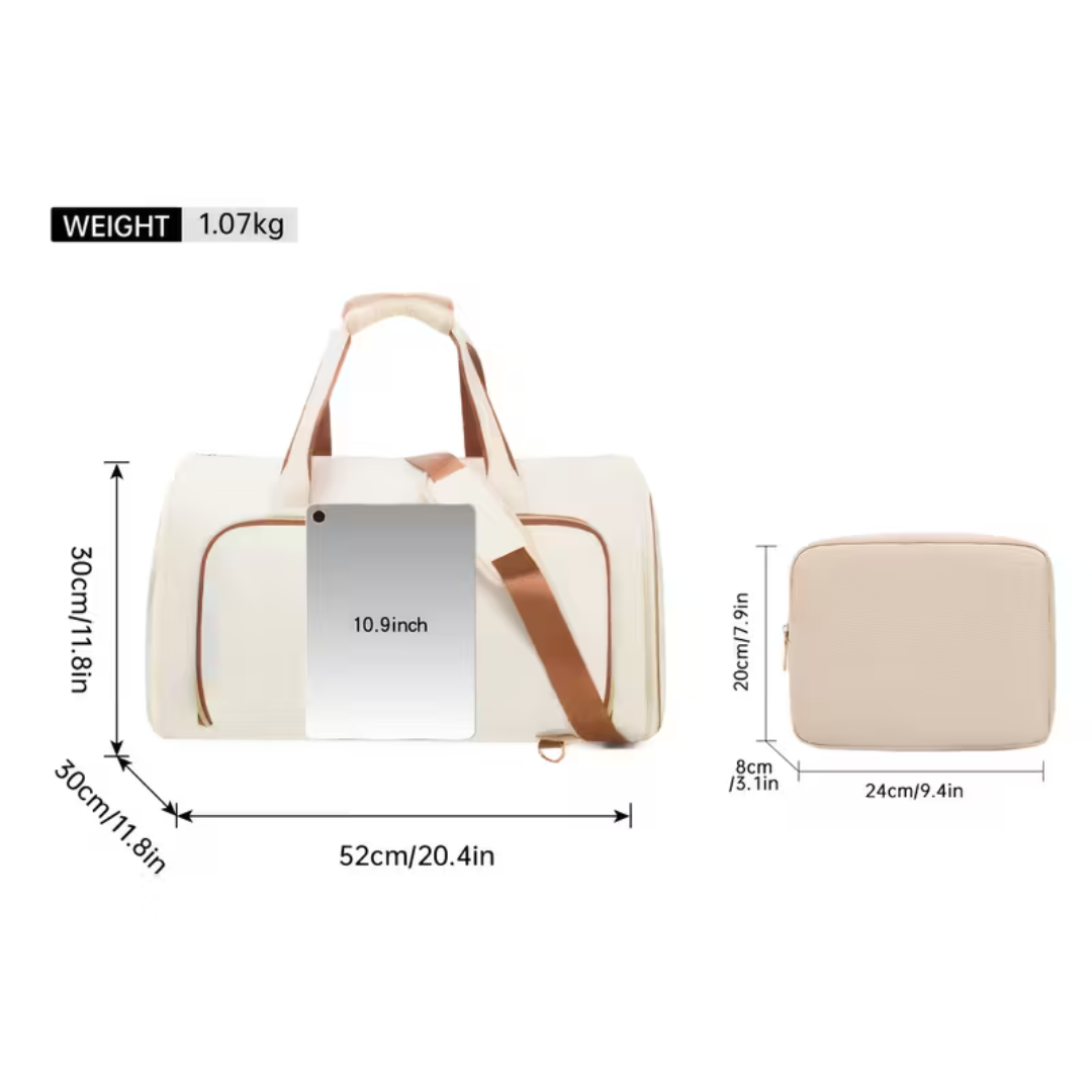 3-in-1 Travel Duffel Bag | حقيبة سفر دافل