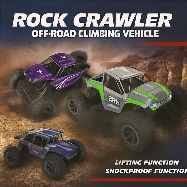 Remote Control Metal Rock Crawler | زاحف صخري معدني يعمل بالتحكم عن بعد