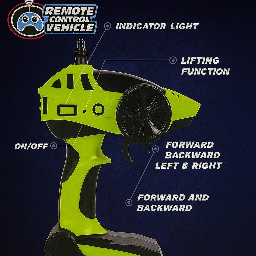 Remote Control Metal Rock Crawler | زاحف صخري معدني يعمل بالتحكم عن بعد