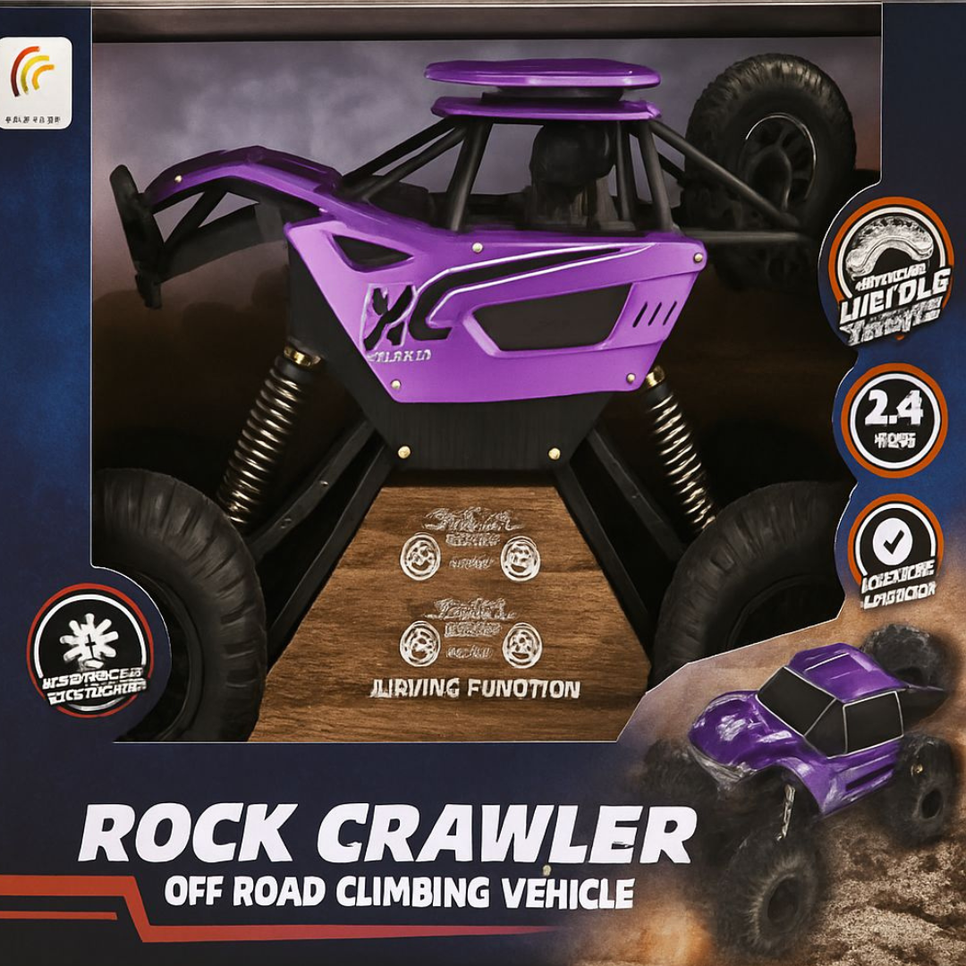 Remote Control Metal Rock Crawler | زاحف صخري معدني يعمل بالتحكم عن بعد