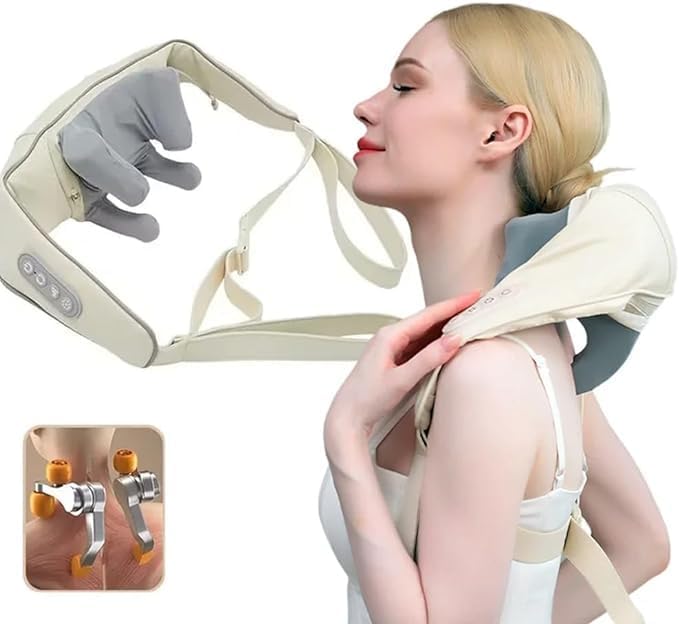 5D Kneading Shawl – Back, Neck & Shoulder Massager | 5D – لتدليك الظهر والرقبة والكتفين