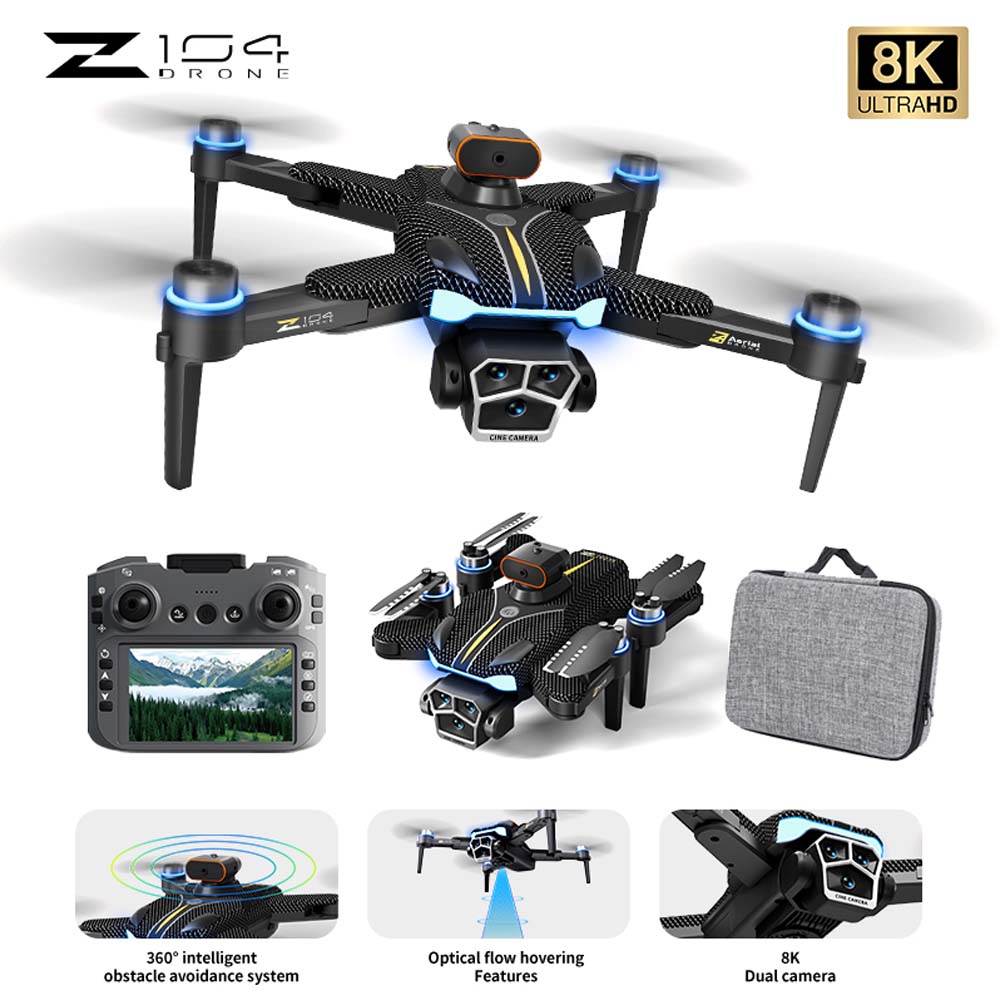 Z104 Drone With Screen | طائرة بدون طيار مع شاشة