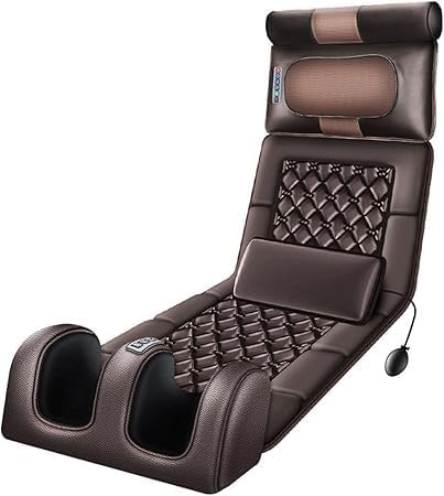 Full Body Massage Mat with Heat – 10 Motors for Neck, Back, Spine & Waist Relief | حصيرة تدليك كاملة للجسم مع تدفئة – 10 محركات للرقبة، الظهر، العمود الفقري والخصر لتخفيف الألم