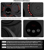 MUSIC BOXING MACHINE | SMART ELECTRONIC PUNCHING EQUIPMENT WITH LED SCREEN & REACTION TARGET FOR HOME EXERCISE