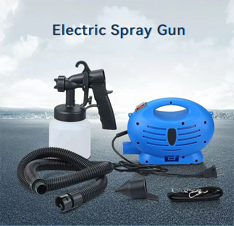 MULTIFUNCTIONAL HIGH-PRESSURE ELECTRIC SPRAY GUN | 800ML PAINT GUN FOR HOME & PROFESSIONAL USE | ADJUSTABLE NOZZLE & HIGH-PRESSURE TECHNOLOGY