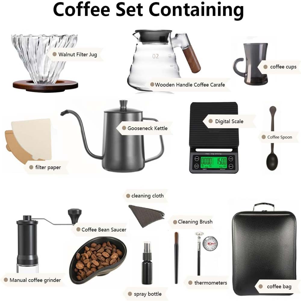 DX Pour Over Coffee Kit | طقم القهوة