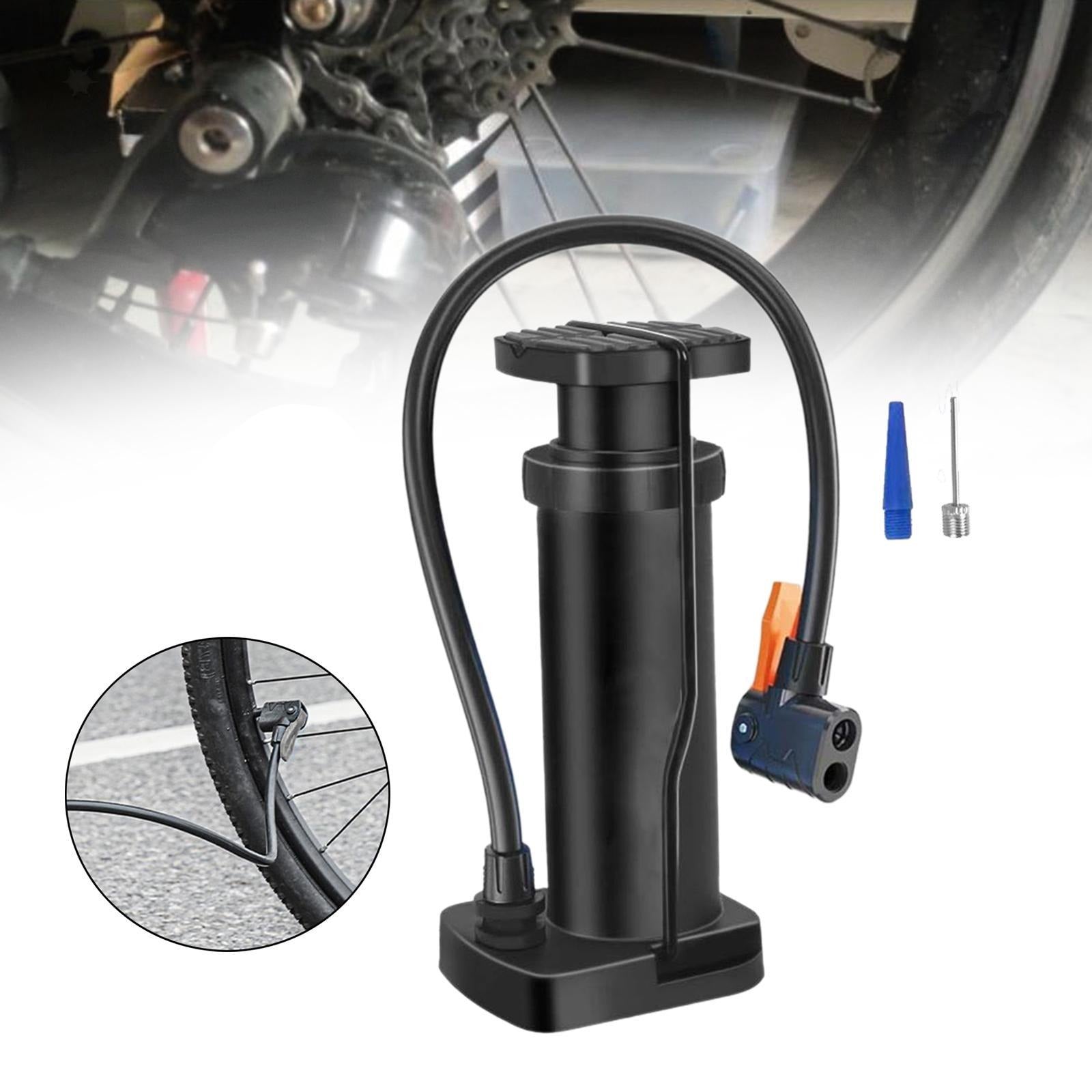 PORTABLE MINI FOOT PUMP FOR BIKES & MOTORCYCLES