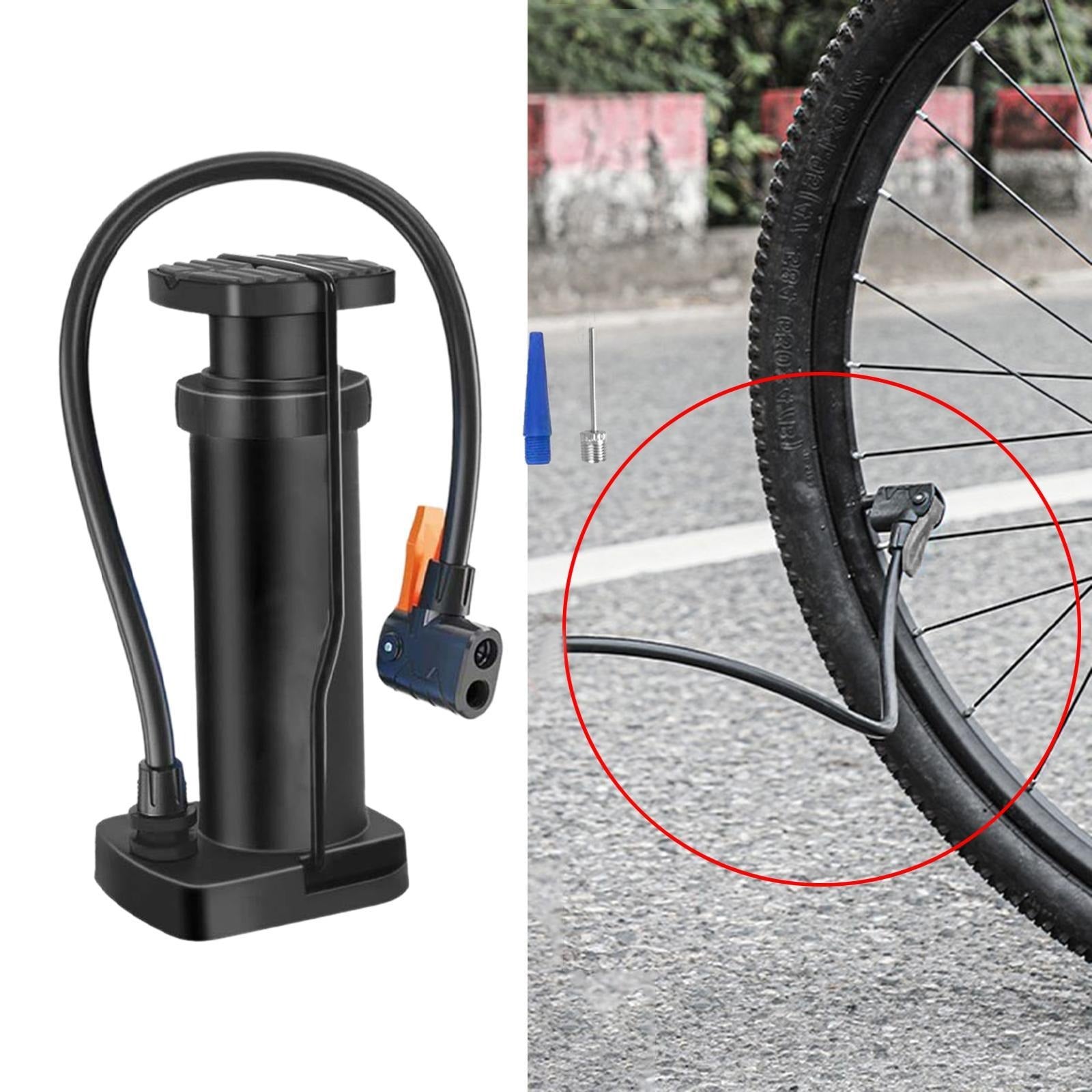 PORTABLE MINI FOOT PUMP FOR BIKES & MOTORCYCLES