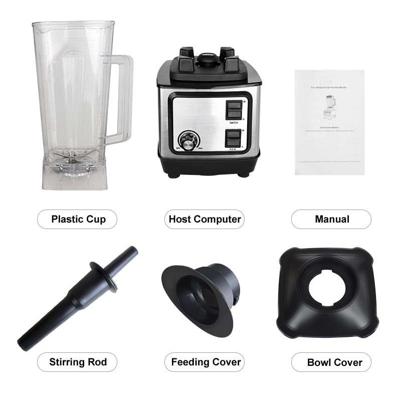 2-in-1 Professional Blender & Food Processor | الخلاط ومحضر الطعام