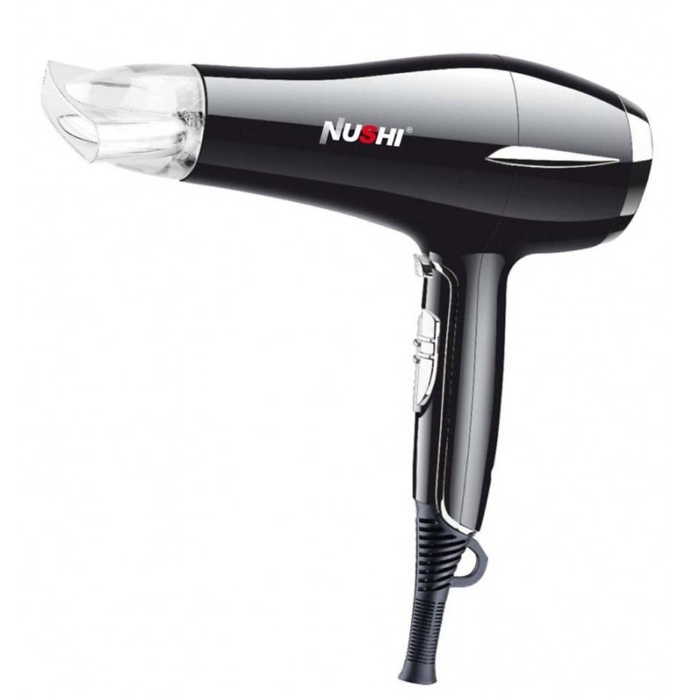 NUSHI PROFESSIONAL HAIR DRYER POWERFUL MOTOR FOR FAST DRYING WITH IONIC TECHNOLOGY