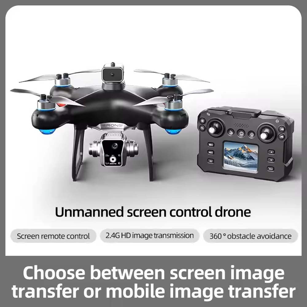 Foldable Remote Control Drone With Screen | طائرة بدون طيار قابلة للطي مع شاشة للتحكم عن بعد