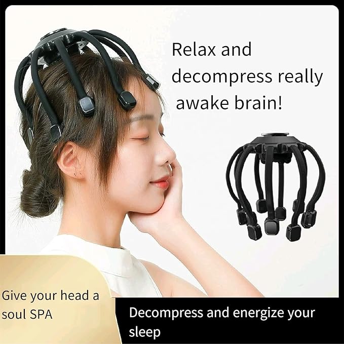 Ultra Scalp Massager – Ultimate Scalp Relaxation Device | جهاز تدليك فروة الرأس الفائق – لأقصى استرخاء للفروة