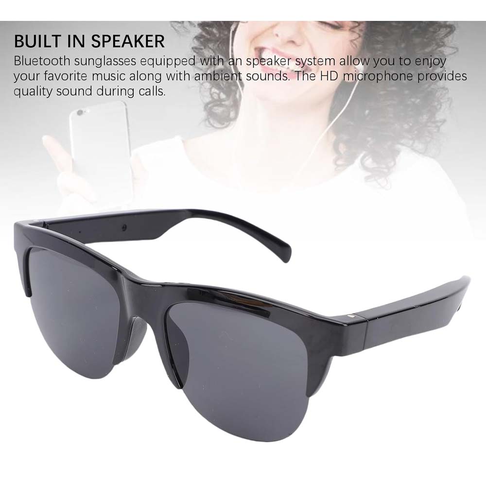 F06 Smart Glasses – Bluetooth 5.4 Audio Sunglasses with Speaker, Blue Light Filter, Voice Control, IP54 Waterproof | نظارات ذكية F06 – نظارات شمسية صوتية بلوتوث 5.4 مع مكبر صوت، فلتر للضوء الأزرق، تحكم صوتي، مقاومة للماء IP54