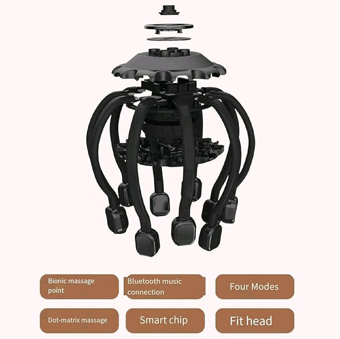 Ultra Scalp Massager – Ultimate Scalp Relaxation Device | جهاز تدليك فروة الرأس الفائق – لأقصى استرخاء للفروة