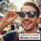 AI Smart Camera Glasses |نظارات الكاميرا الذكية AI