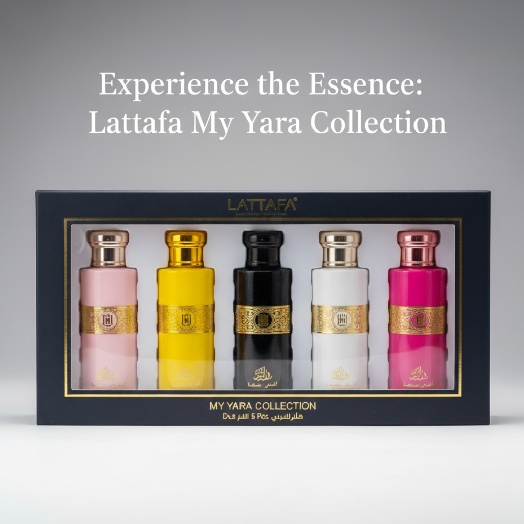 Lattafa My Yara Exclusive 5-Piece Perfume Collection | لطافة ماي يارا – مجموعة عطور فاخرة من ٥ قطع