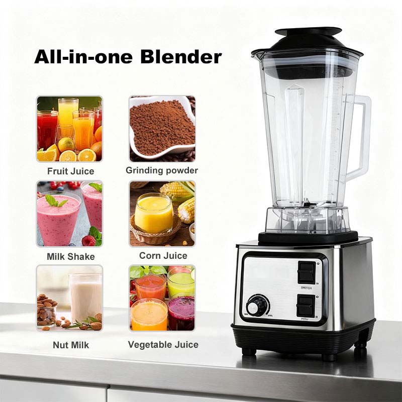 2-in-1 Professional Blender & Food Processor | الخلاط ومحضر الطعام