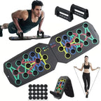 12 IN 1 COMPRESSION TRAINING PLATE MACHINE | BODY BUILDING TOOLS & WORKOUT STANDS WITH ARCH BOARD SYSTEM FOR HOME FITNESS TRAINING | IDEAL FOR MEN AND WOMEN