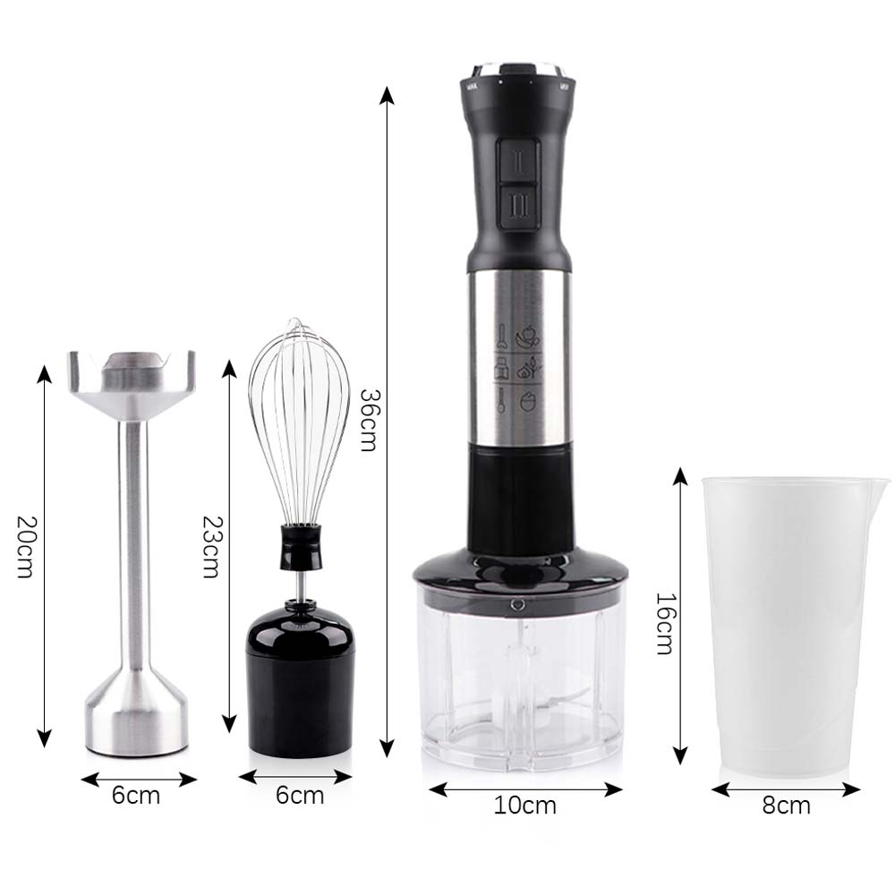 5-IN-1 HIGH SPEED BLENDER SET - JUICER, MIXER, GRINDER WITH EGG BREAKER & MULTIPURPOSE BLADES