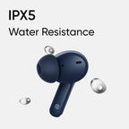 T100 BUDS TRUE WIRELESS EARBUDS - 10MM BASS BOOST, 38H PLAYBACK, AI ENC, 88MS LOW LATENCY, IPX5 WATER RESISTANT - PREMIUM SOUND