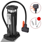 PORTABLE MINI FOOT PUMP FOR BIKES & MOTORCYCLES