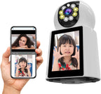 4K HD INDOOR SECURITY CAMERA - 360° PET/BABY/NANNY CAM WITH NIGHT VISION, 2-WAY AUDIO & MOTION ALERTS, APP CONTROLLED