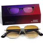 GY500 AI Sports Sunglasses – Wireless Translation, Music & Voice Control, Waterproof for Outdoor Activities | نظارات رياضية GY500 الذكية – ترجمة لاسلكية، موسيقى وتحكم صوتي، مقاومة للماء للأنشطة الخارجية