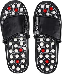 Message Slippers, Rotating Acupressure Foot Massager | شبشب تدليك مع جهاز تدليك للقدم بالدوران والضغط النقاطي